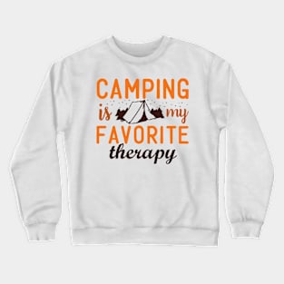 Camping Art Crewneck Sweatshirt